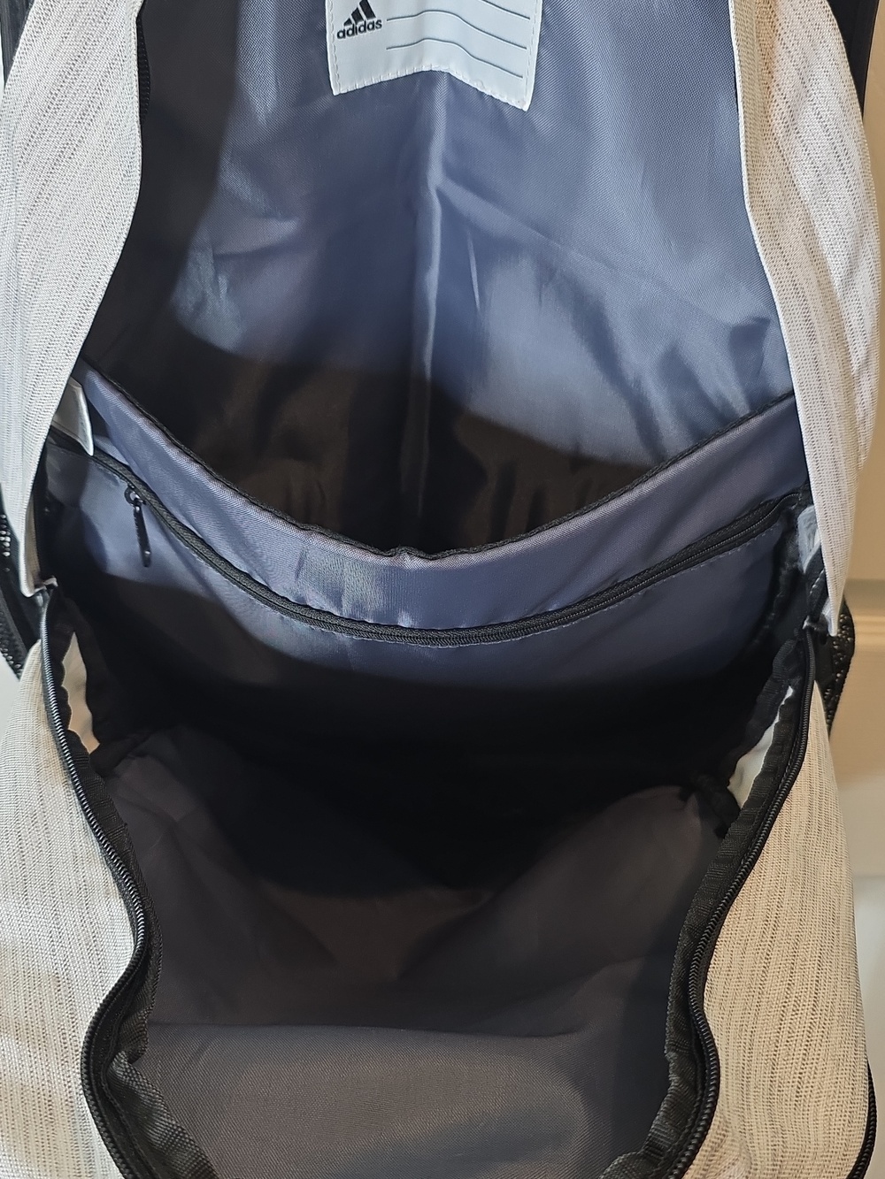 Adidas Prime 6 Backpack in Two-Tone Black/White Unisex - Picture 11 of 15